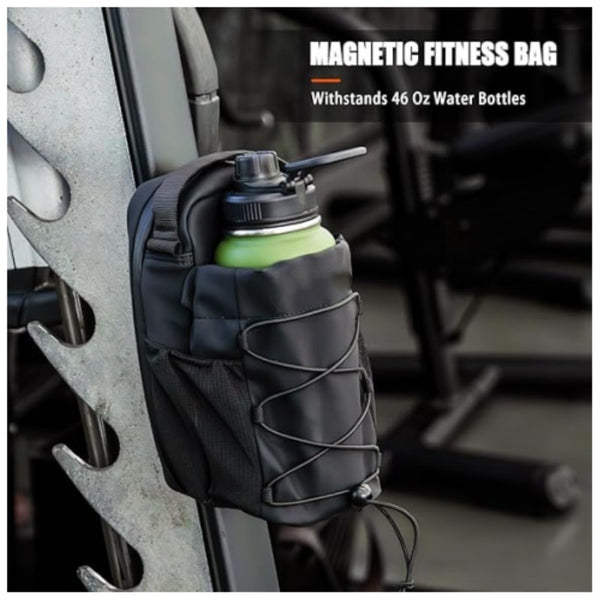 AquaVibe™ Magnetic Fitness Bottle Bag – Hands-Free Gym Carry