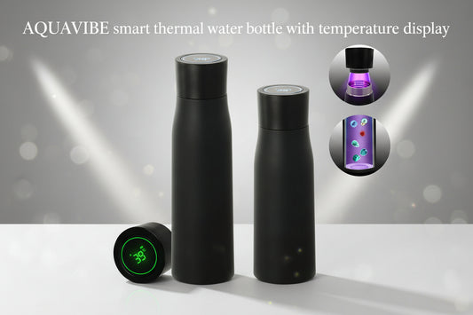 Thermal Water Bottle, Smart Temperature Display Insulated Cup, Stainless Steel Water Cup Tumbler Bottle
