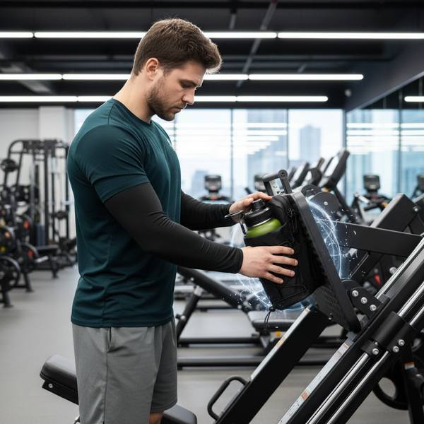 AquaVibe™ Magnetic Fitness Bottle Bag – Hands-Free Gym Carry